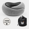 Compact Memory Foam Neck Travel Pillow