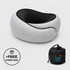Compact Memory Foam Neck Travel Pillow