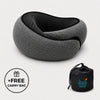 Compact Memory Foam Neck Travel Pillow