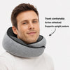 Compact Memory Foam Neck Travel Pillow