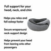 Compact Memory Foam Neck Travel Pillow