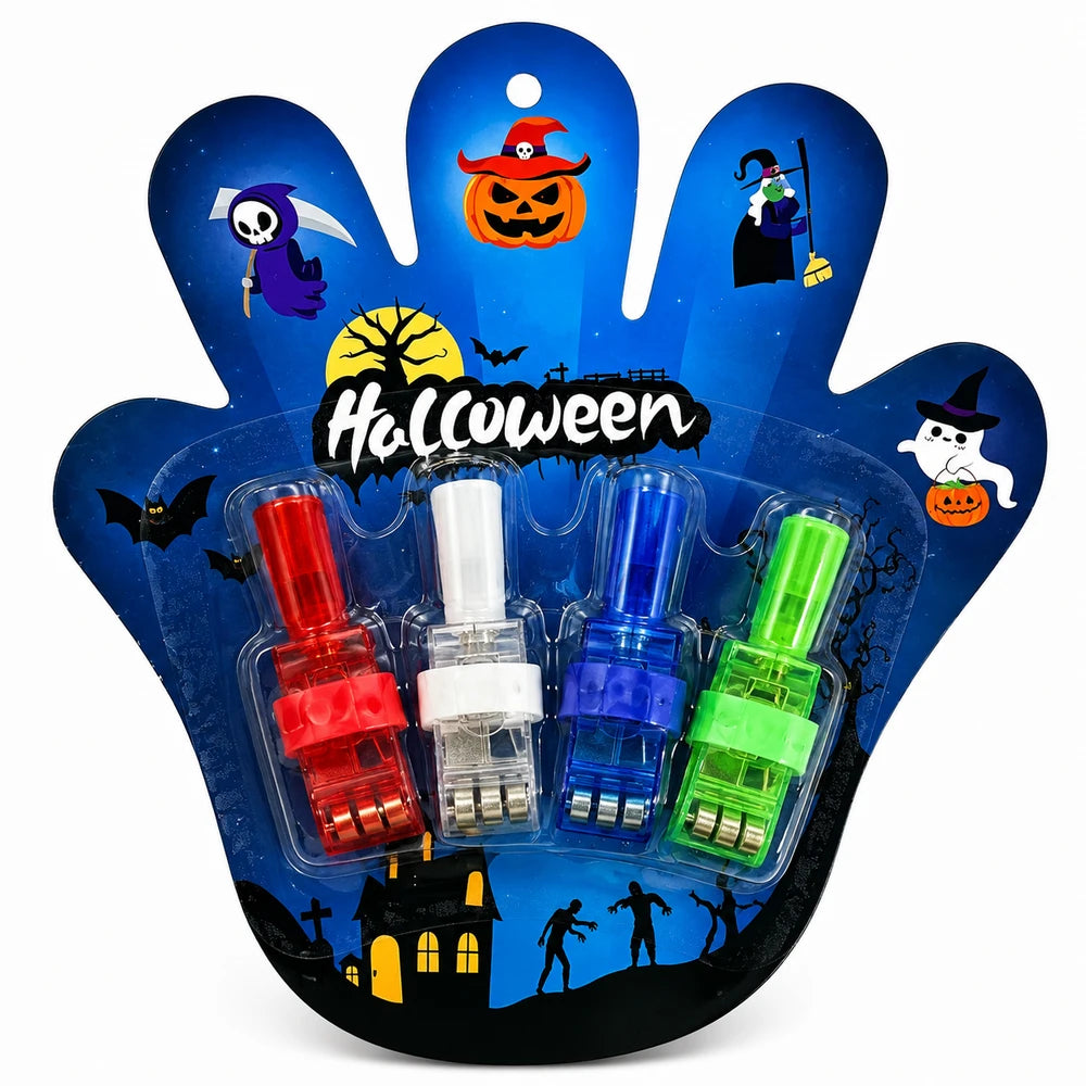 Halloween LED Finger Projection Lights