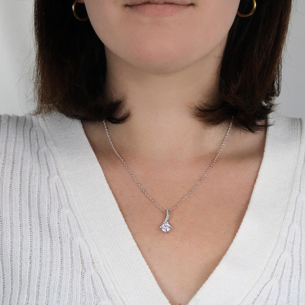 Alluring Beauty Necklace with Cubic Zirconia