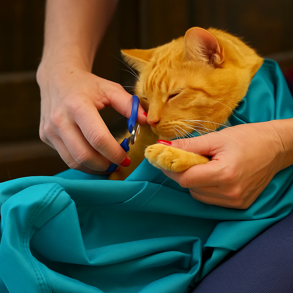 Cozy Cat Travel Pouch