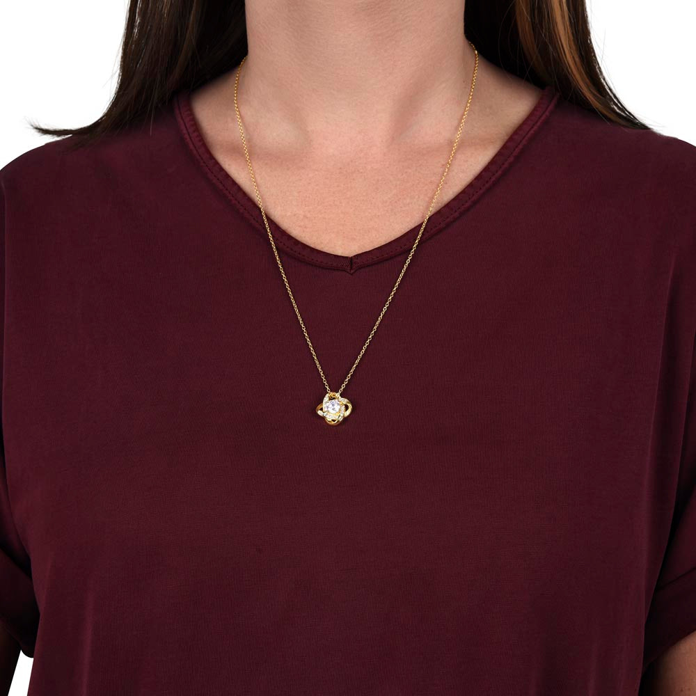 Love Knot Necklace for Mother & Daughter